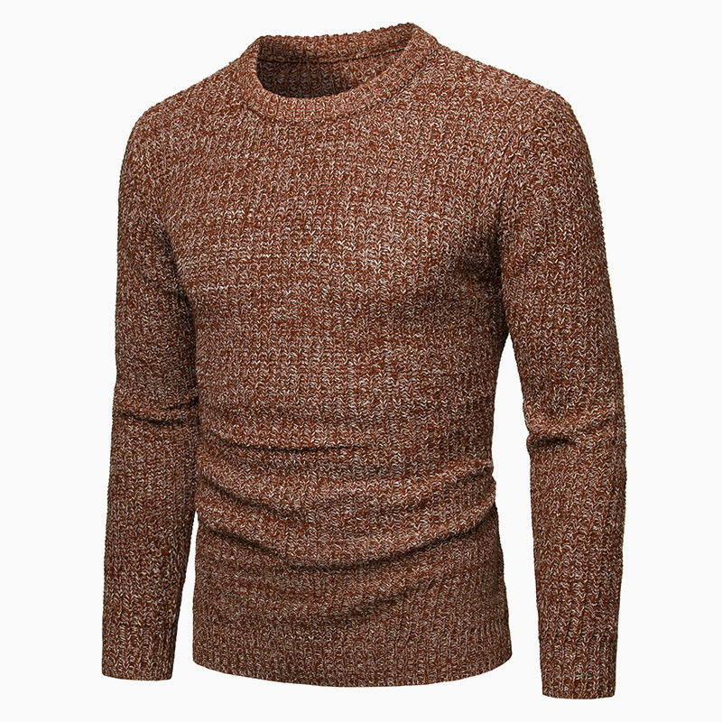 Einar | Herrenpullover mit stilvollem Melange-Muster