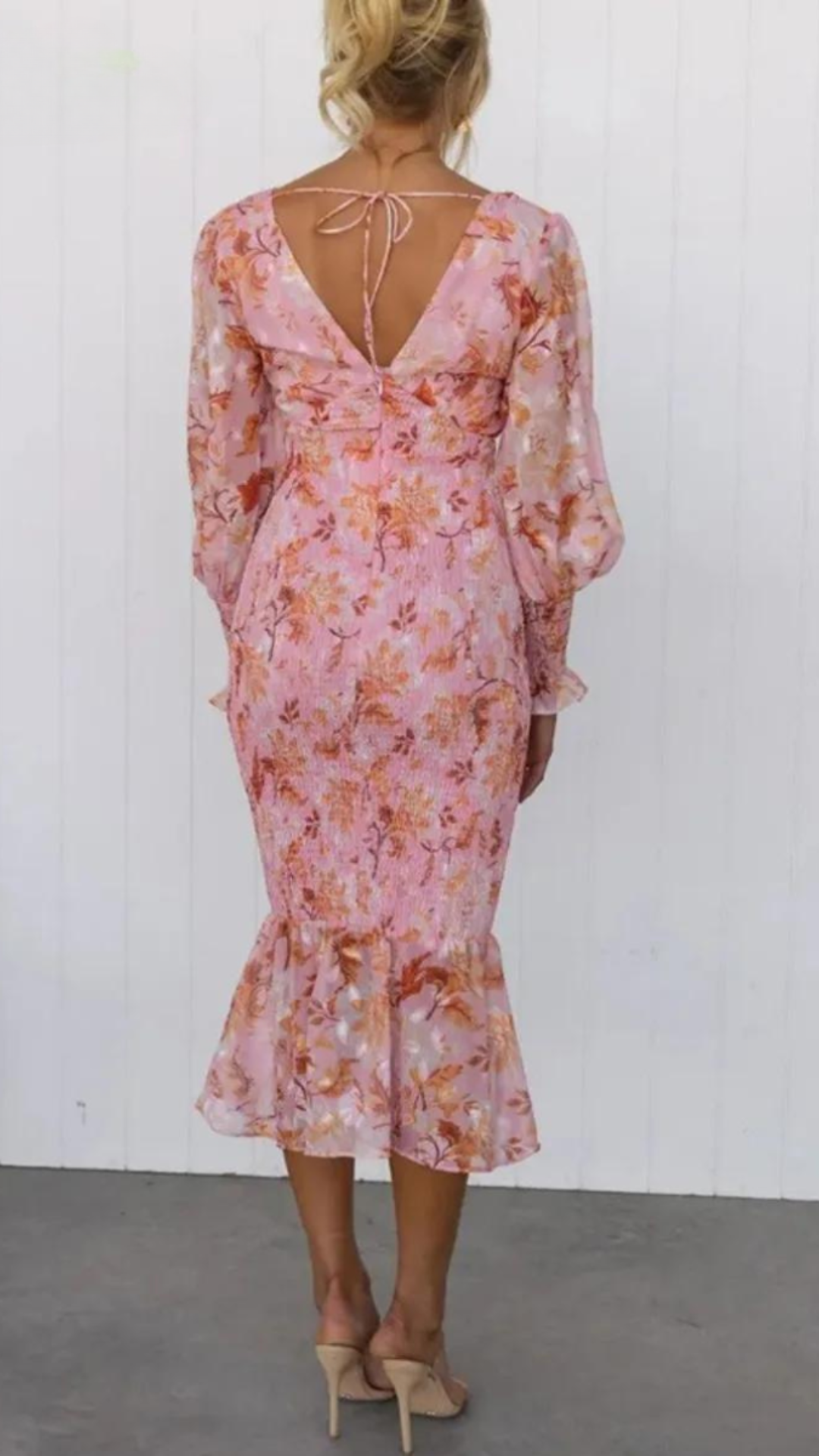Esme | Midikleid mit Blumendruck für warme Sommertage