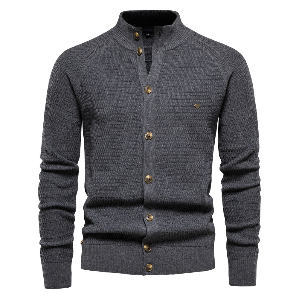 Eldur | Strickjacke mit Knöpfen für Männer
