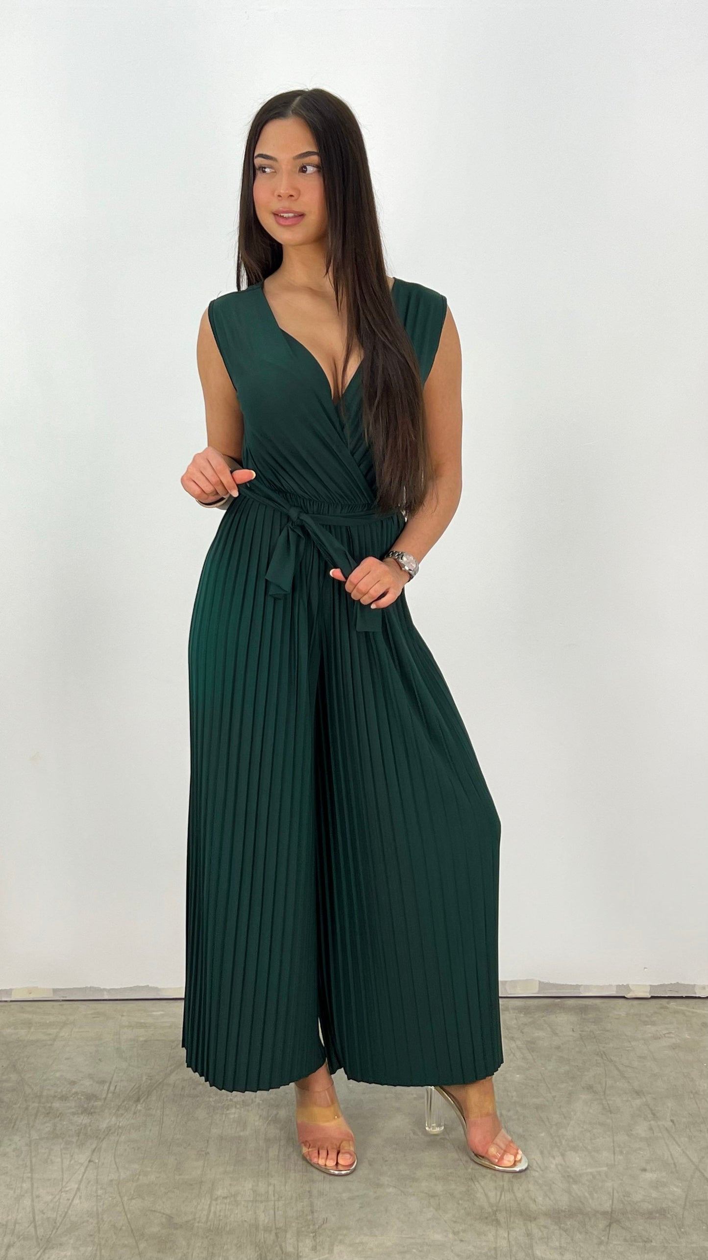 Julia | Plissee-Overall für elegante Anlässe