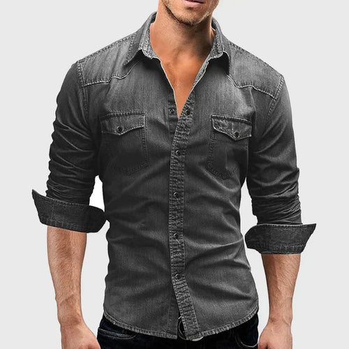 David | Retro-Denim-Camisole im Vintage-Stil