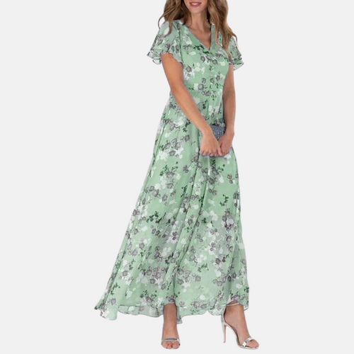 Elina | Geblümtes Kleid für Frühling und Sommer Looks