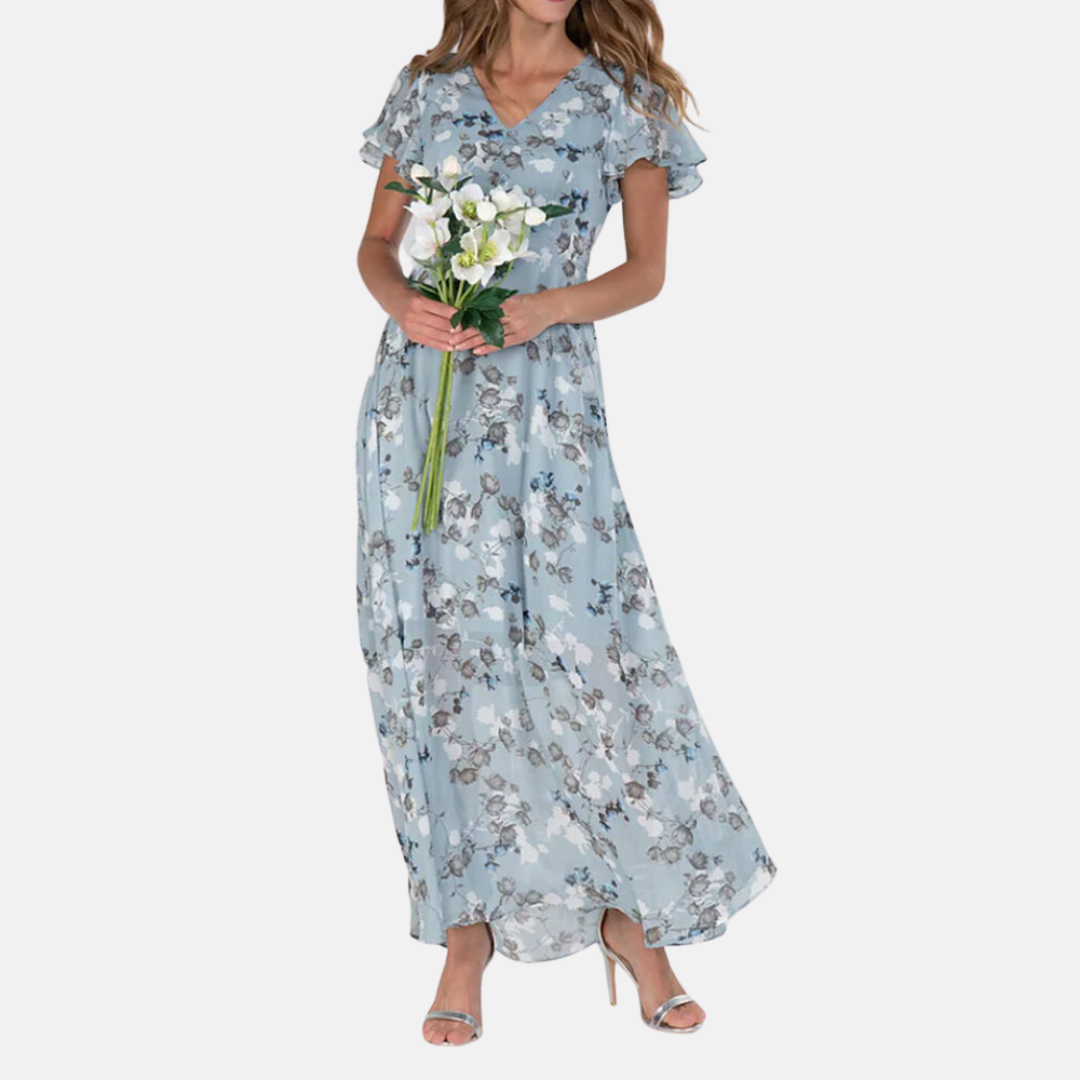 Elina | Geblümtes Kleid für Frühling und Sommer Looks