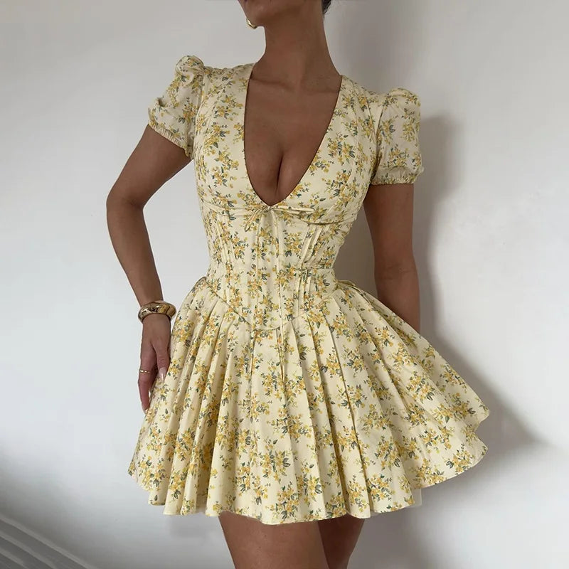 Giana | Sommer-Minikleid mit elegantem Schnitt