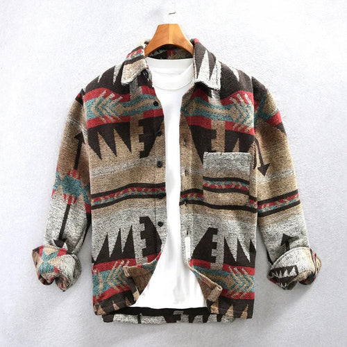 Bernhard | Herren Vintage Flanellhemd