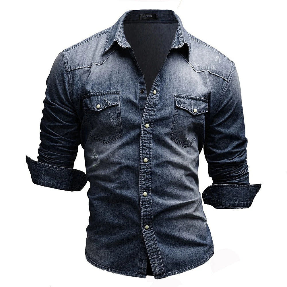David | Retro-Denim-Camisole im Vintage-Stil