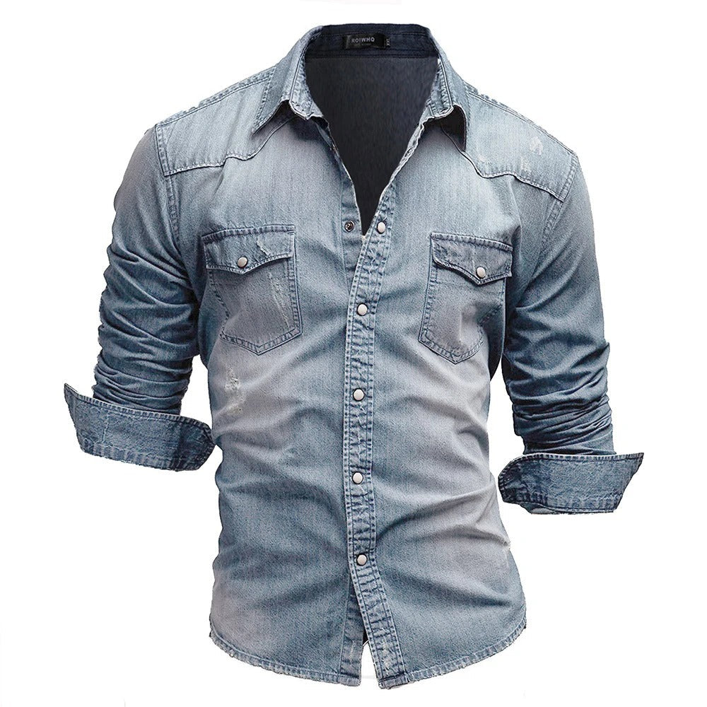David | Retro-Denim-Camisole im Vintage-Stil