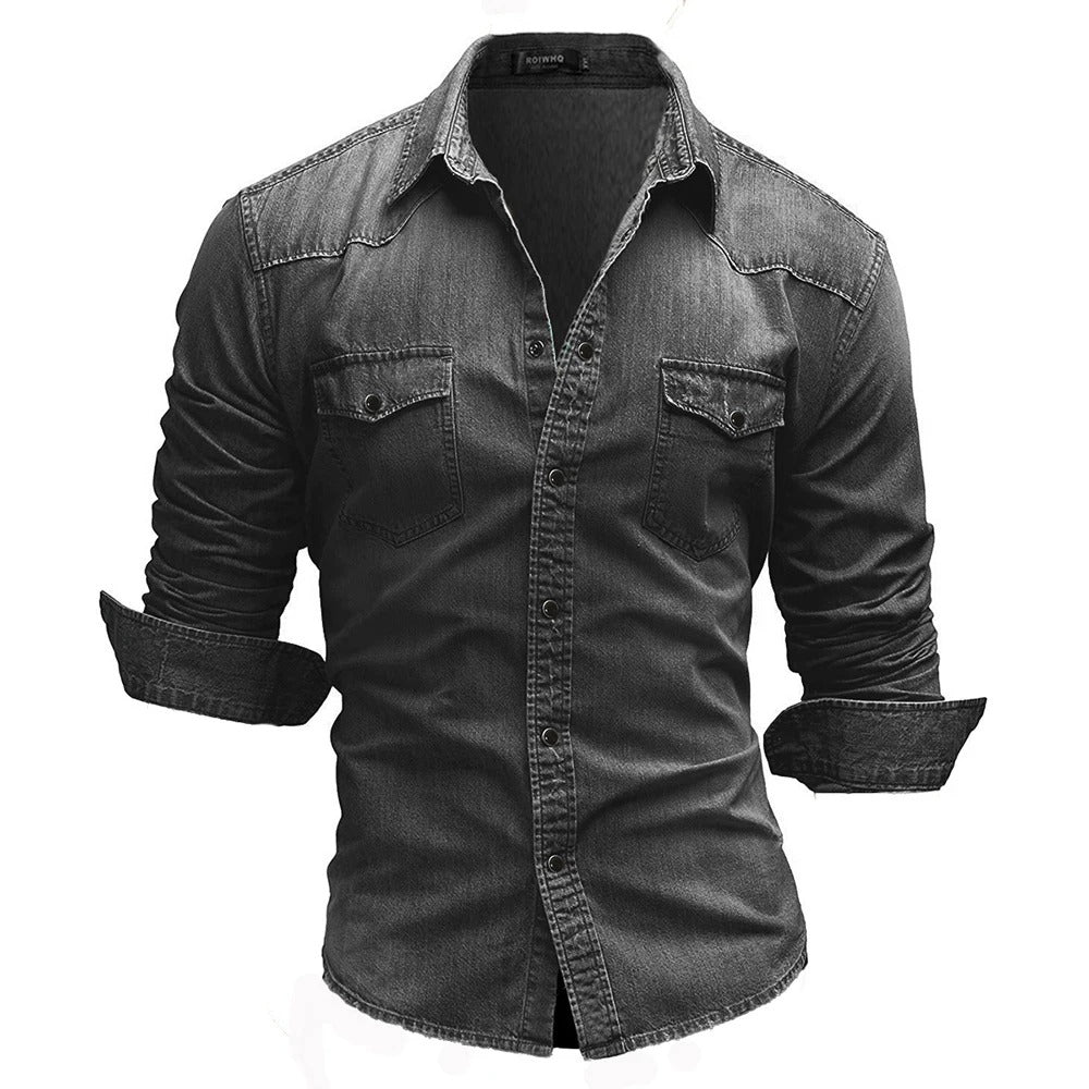 David | Retro-Denim-Camisole im Vintage-Stil
