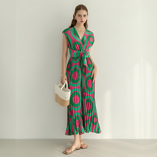 Maya | Sommerlicher Overall mit V-Ausschnitt