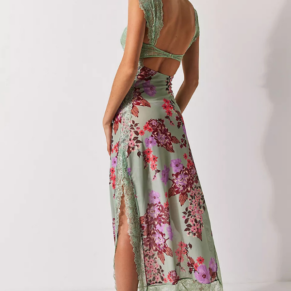 REGINE | Geblümtes Kleid mit schönem Druck
