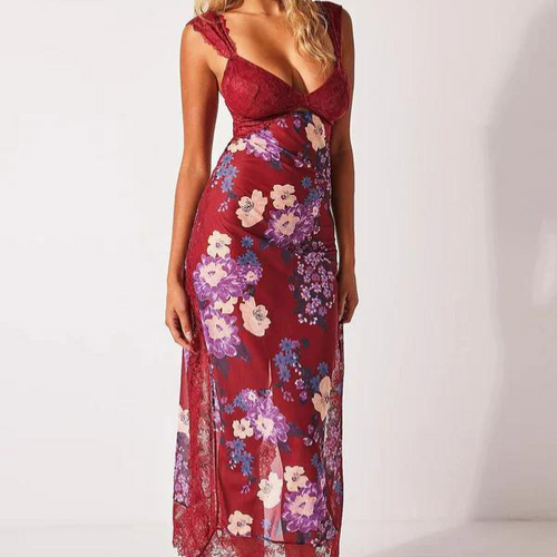 REGINE | Geblümtes Kleid mit schönem Druck