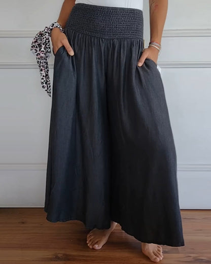 Chloe | Leichte Hose mit elastischem Bund