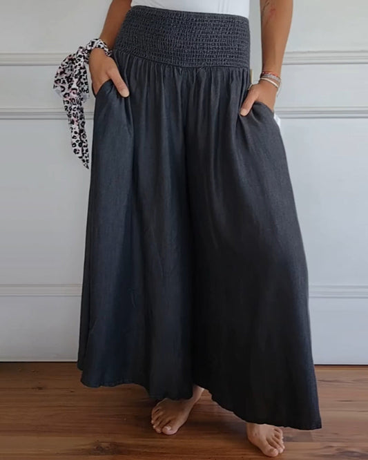 Chloe | Leichte Hose mit elastischem Bund