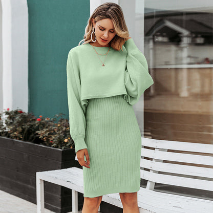 Rytra | Strickkleid-Set mit passendem Pullover