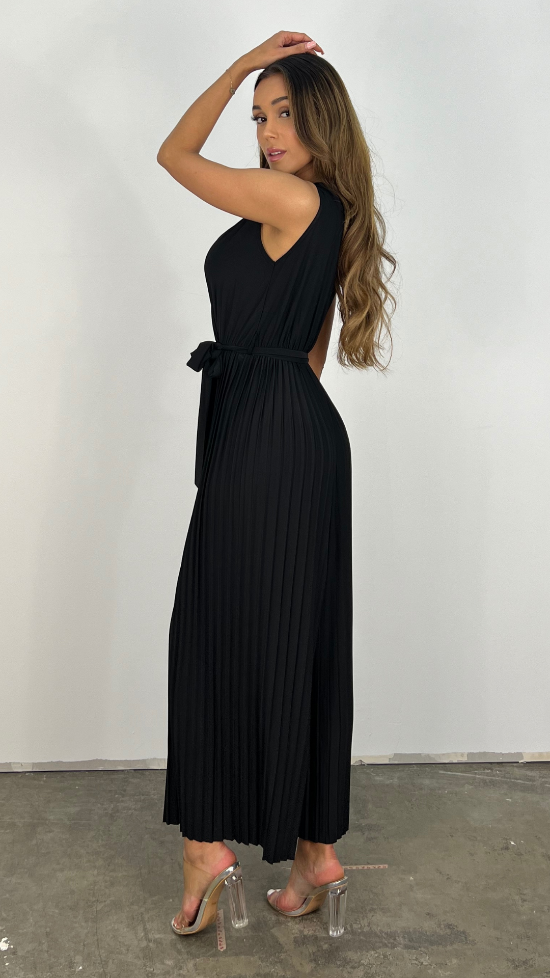 Julia | Plissee-Overall für elegante Anlässe