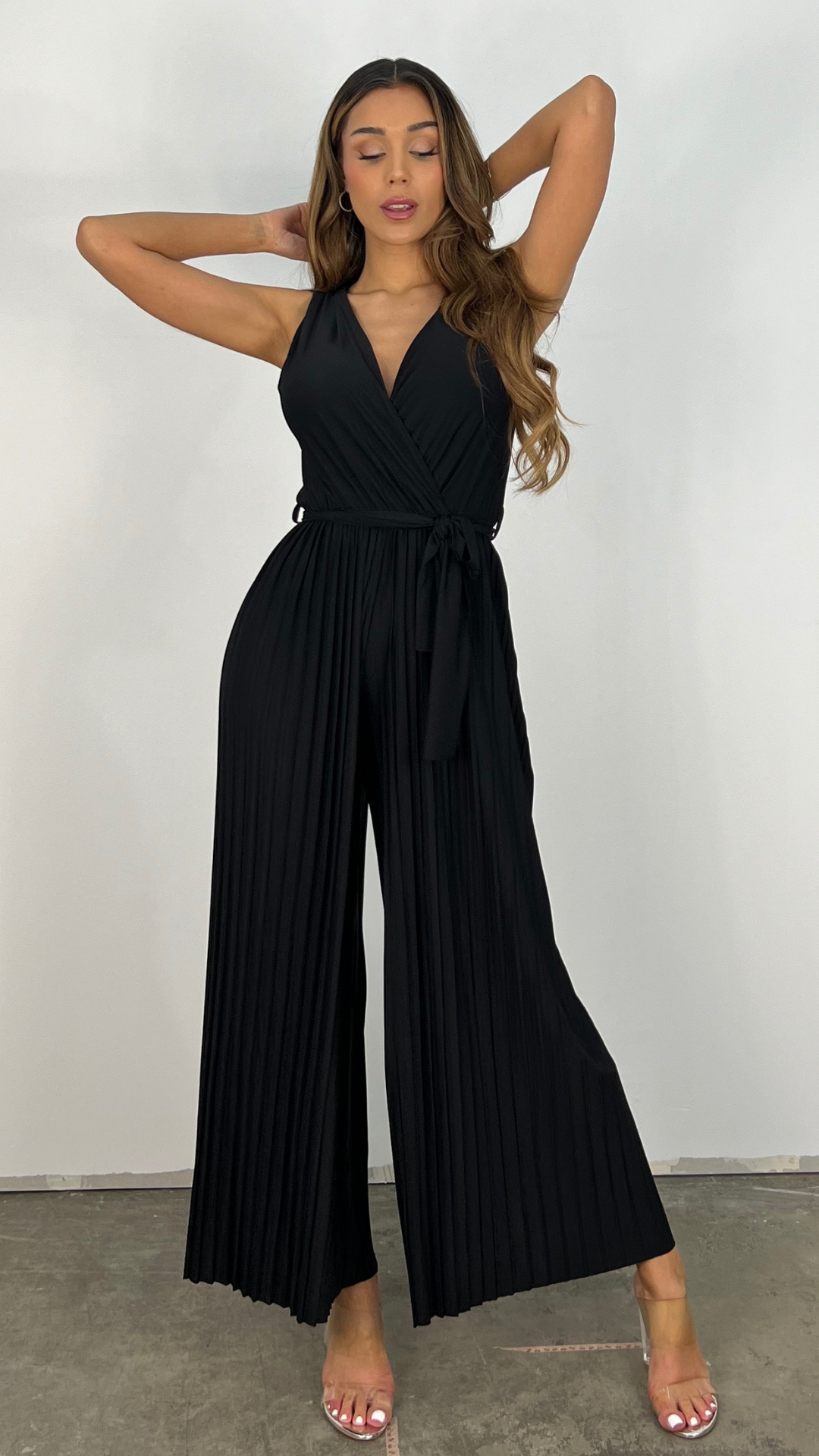 Julia | Plissee-Overall für elegante Anlässe