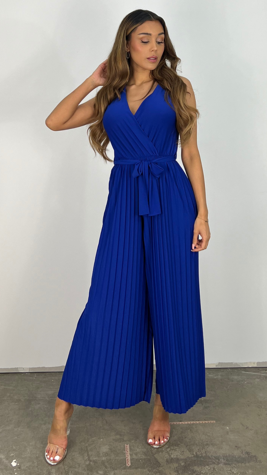Julia | Plissee-Overall für elegante Anlässe