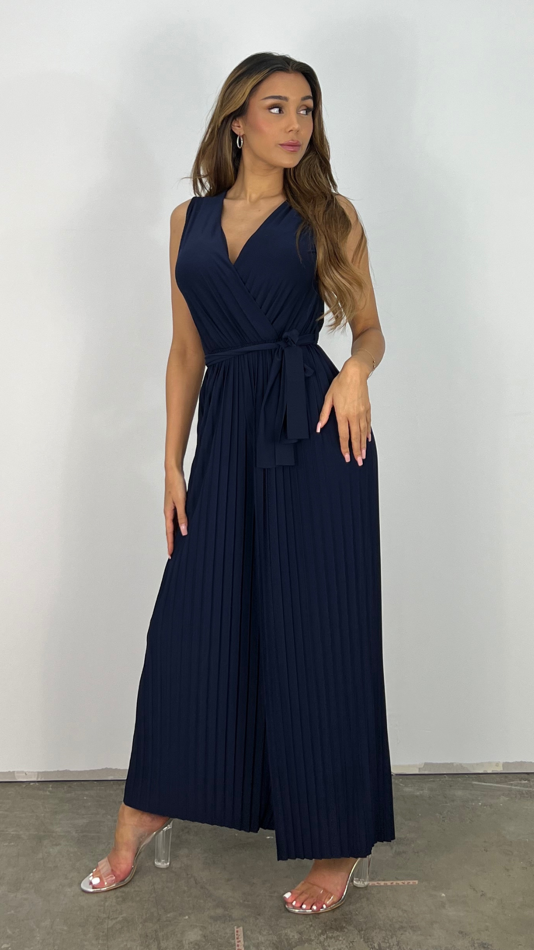 Julia | Plissee-Overall für elegante Anlässe