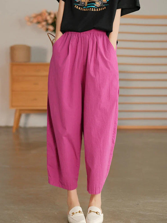 Belle | Leichte Baumwollhose für den Sommer
