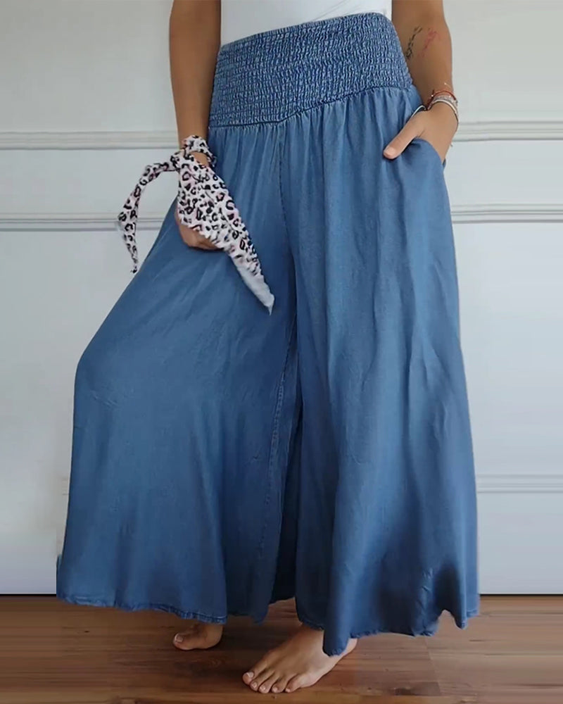 Chloe | Leichte Hose mit elastischem Bund