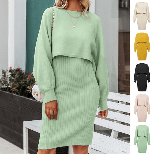 Rytra | Strickkleid-Set mit passendem Pullover