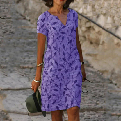 Avery | Luftiges Sommerkleid mit stilvoller Bauchbinde
