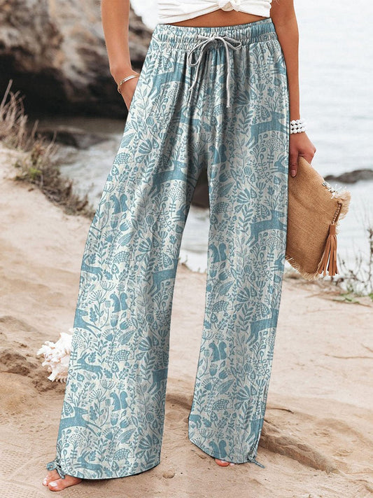 Damen | Freizeithose aus Leinen für stilvolle Sommertage